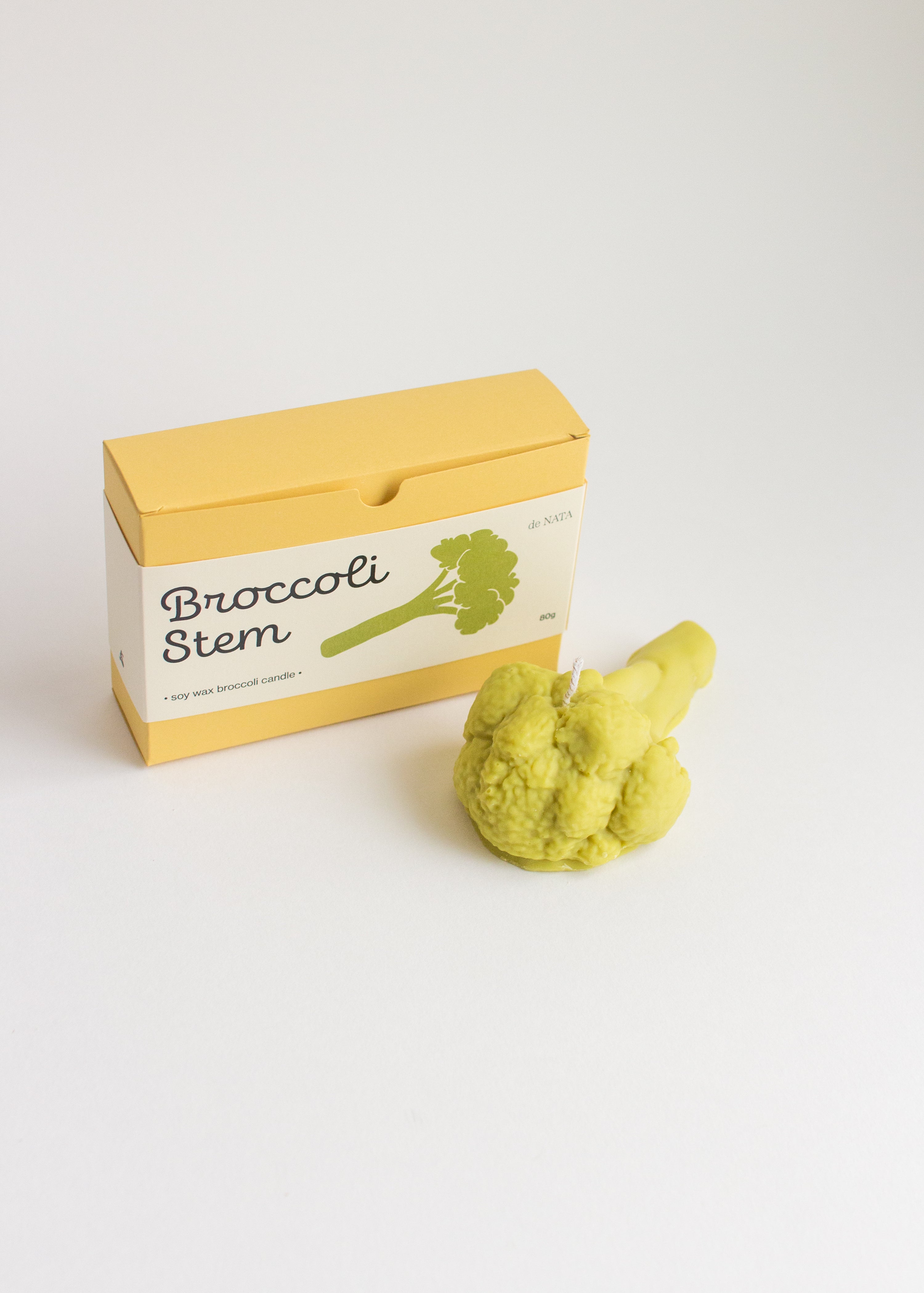 Broccoli Stem Candle