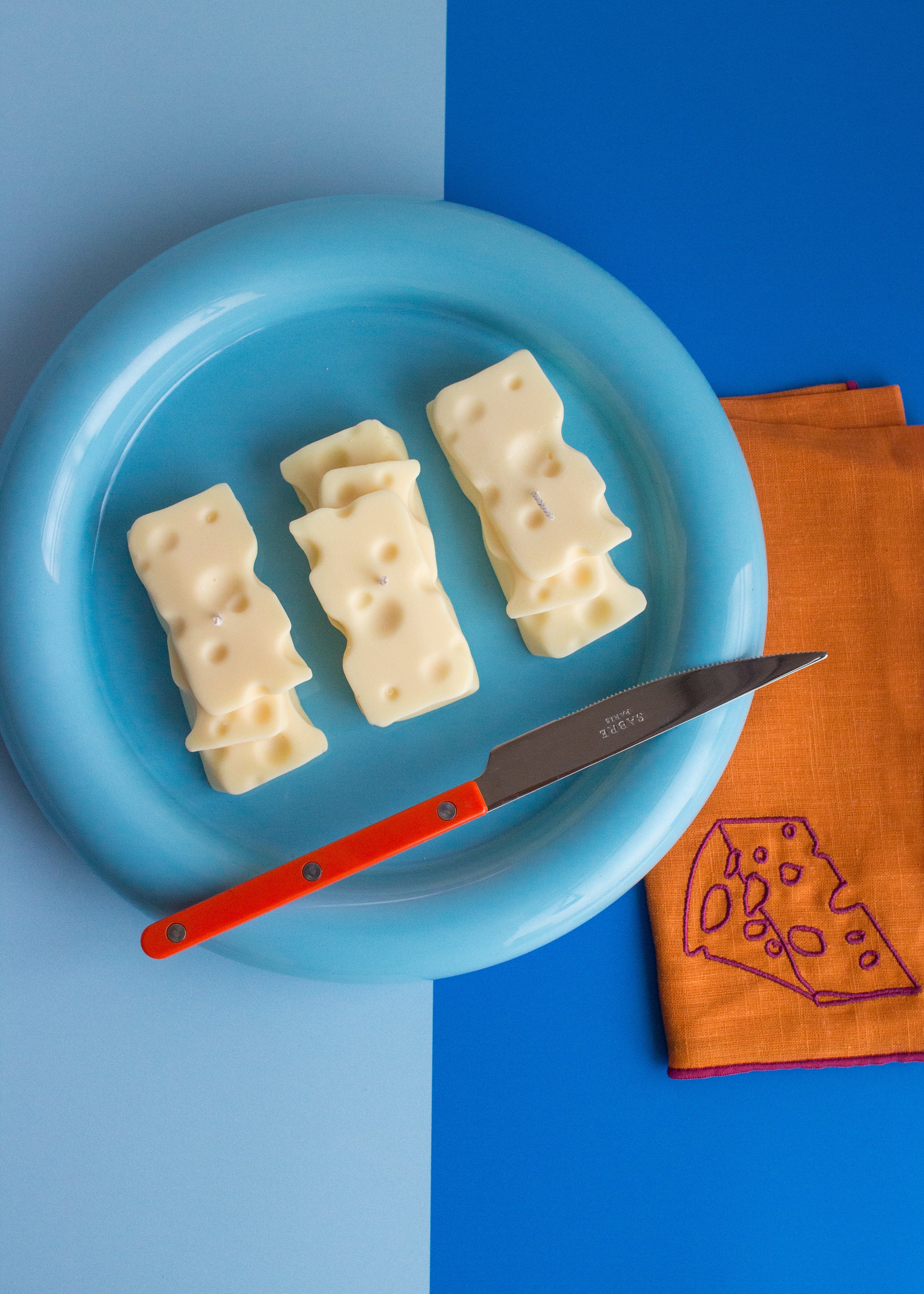Cheese Slices Candle