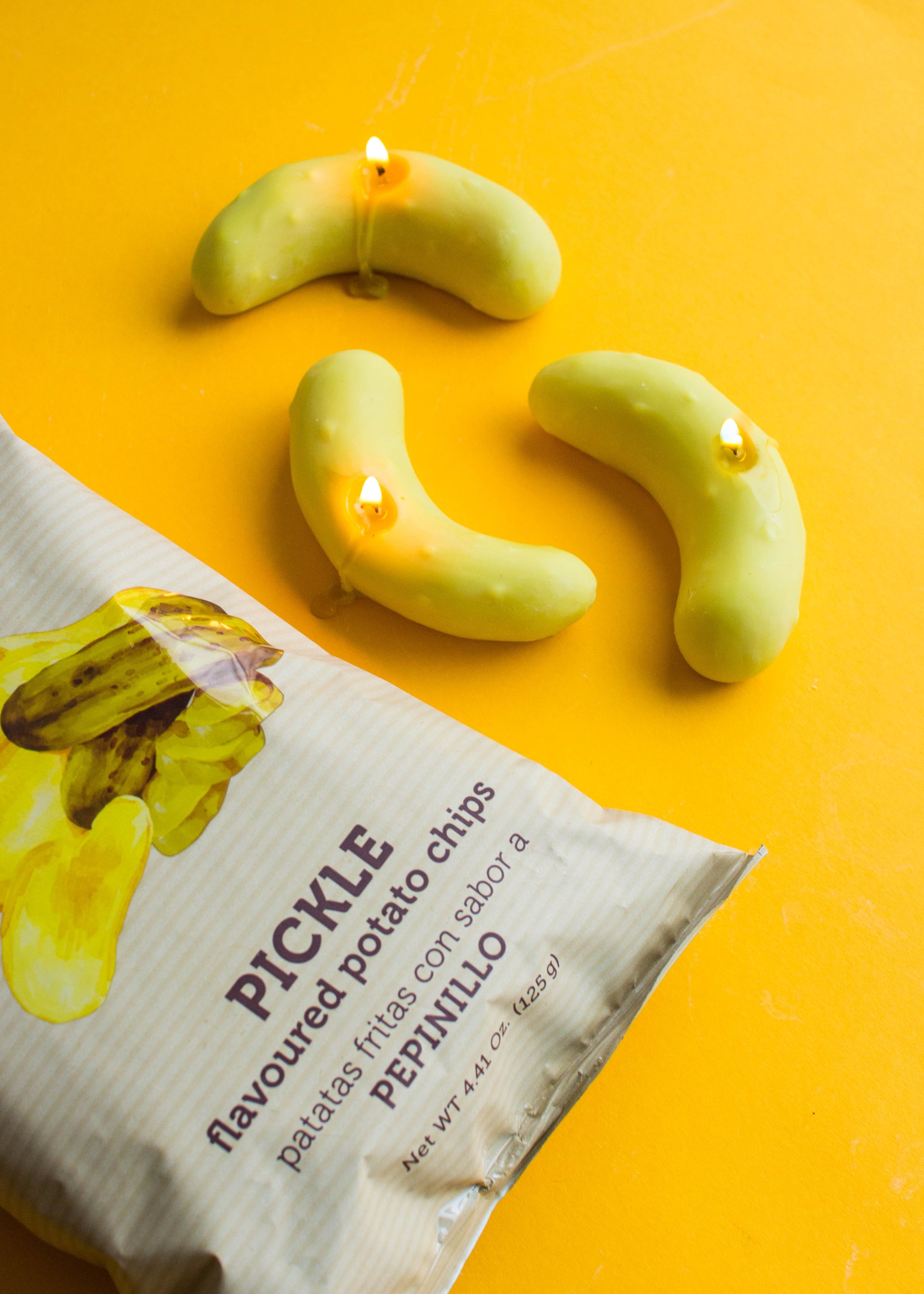 Pickle Candle