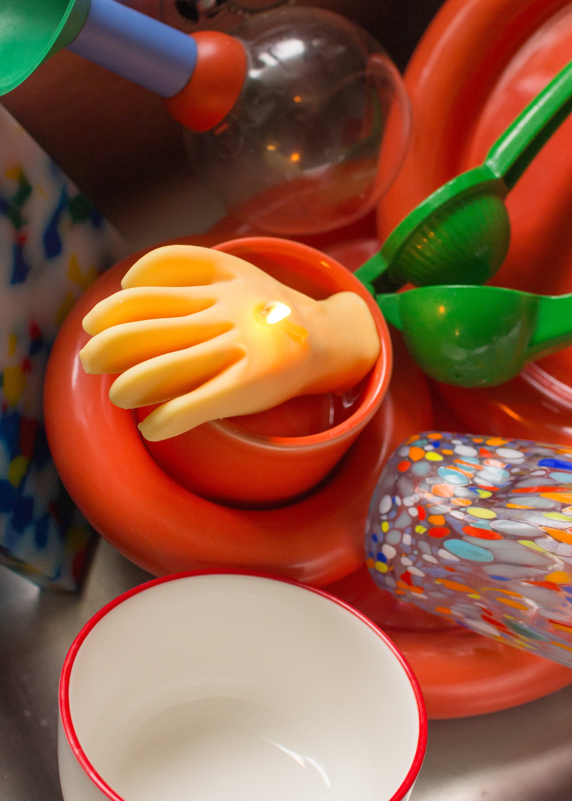 Cleaning Glove Candle