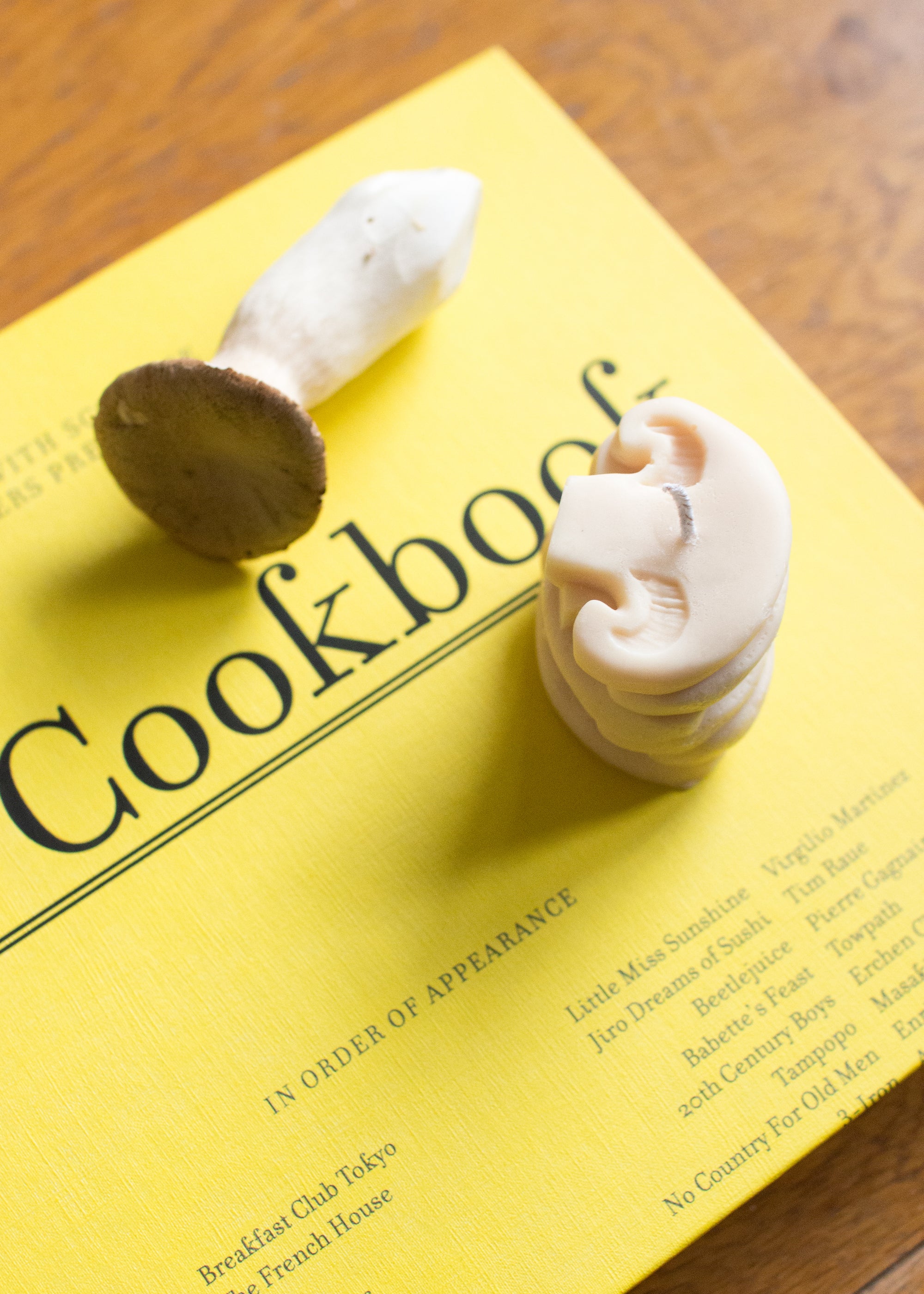 Mushroom Slices Candle