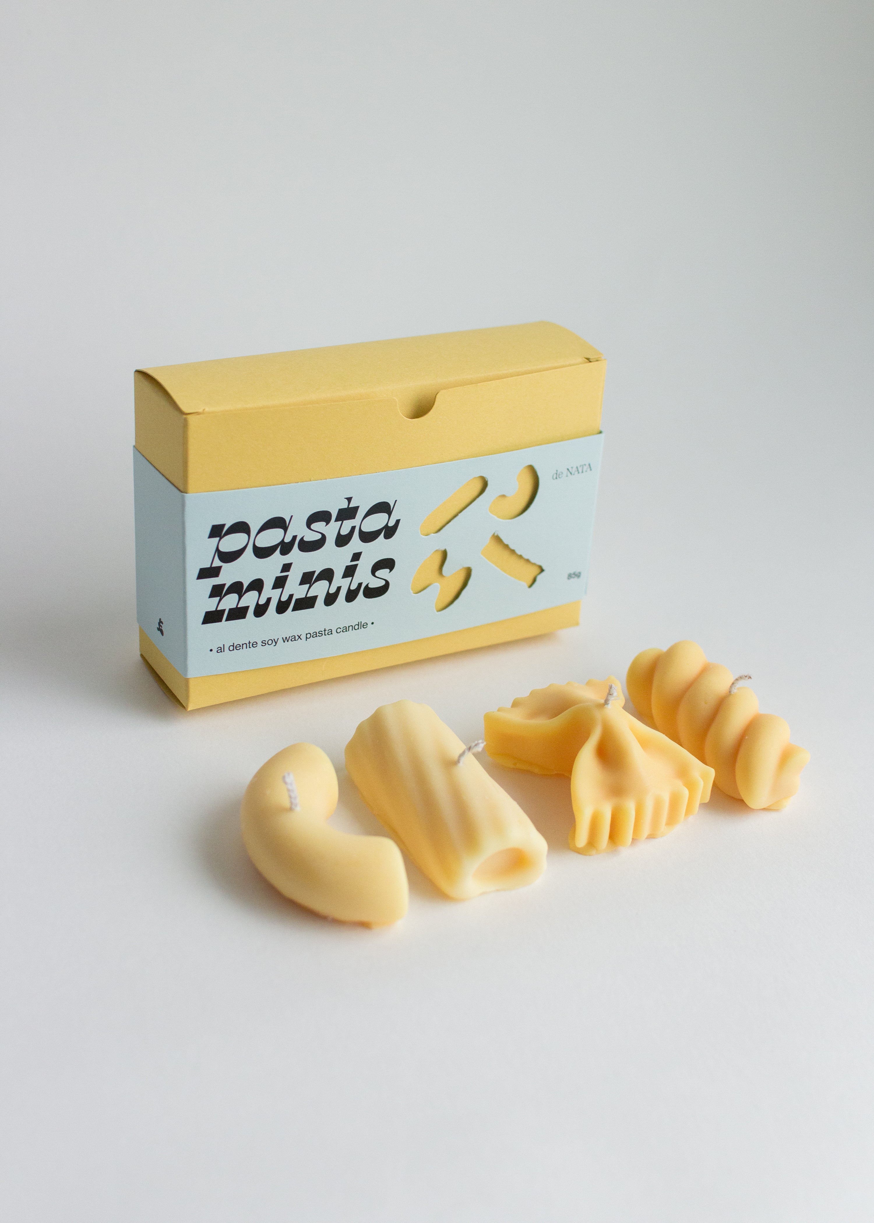 Pasta Minis Candles - set of 4