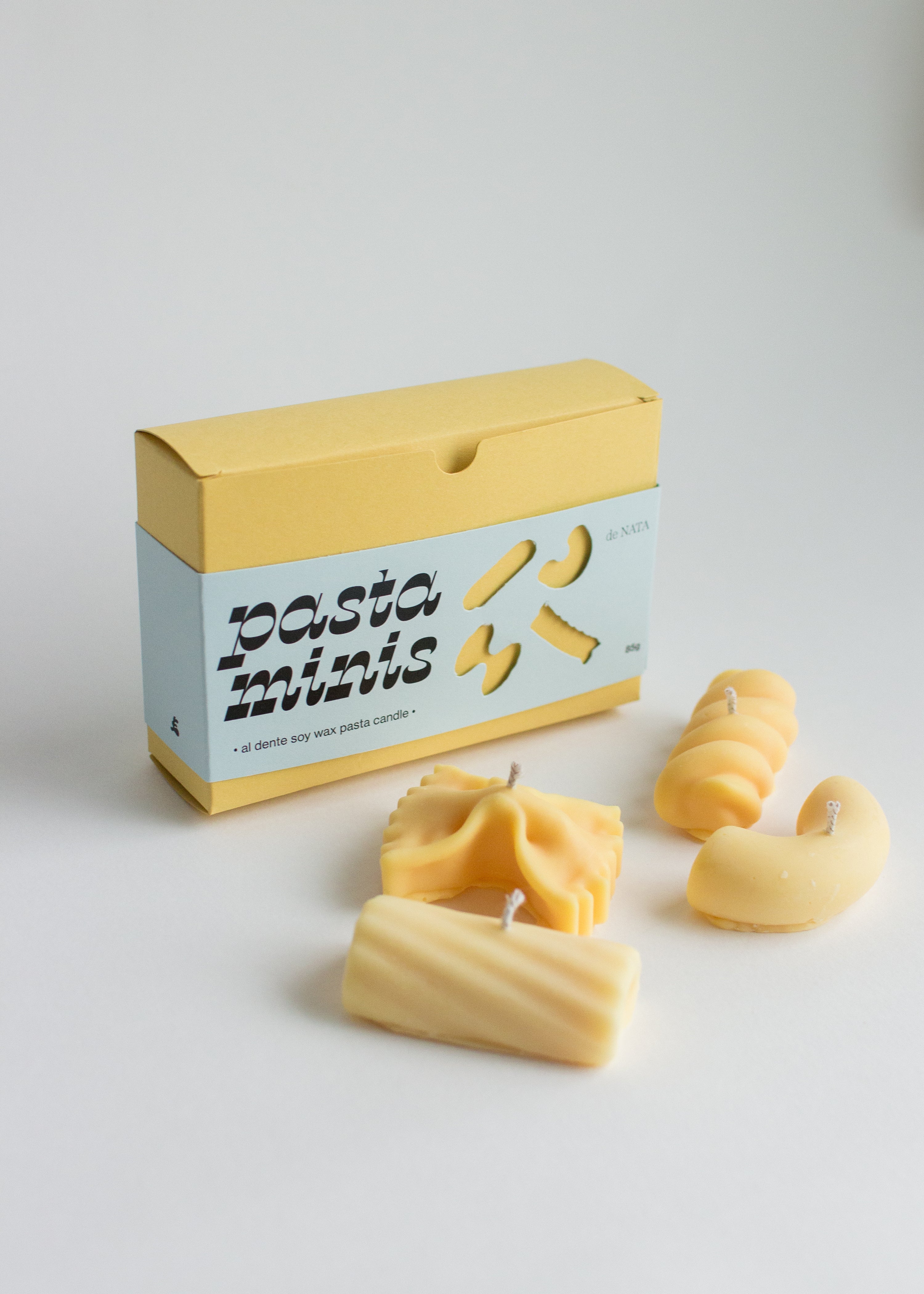 Pasta Minis Candles - set of 4