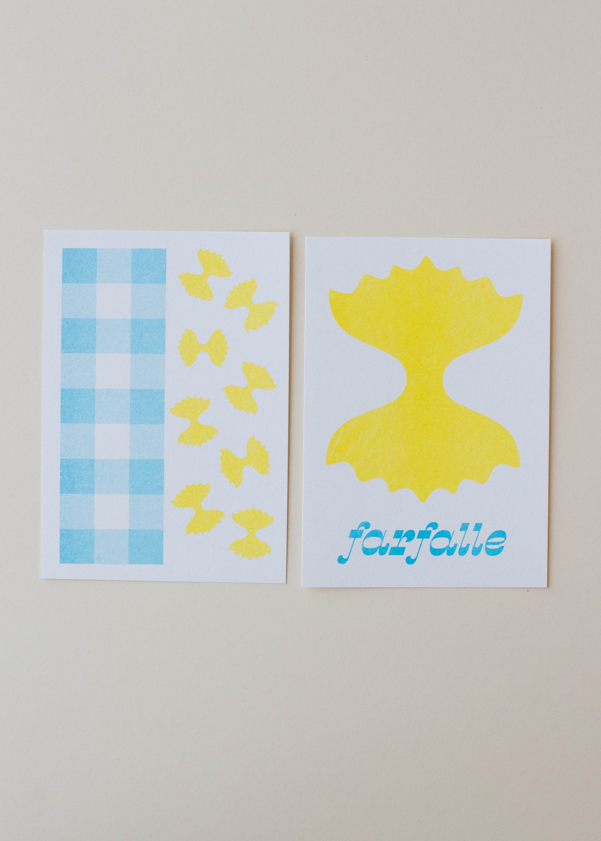 Farfalle Print Set