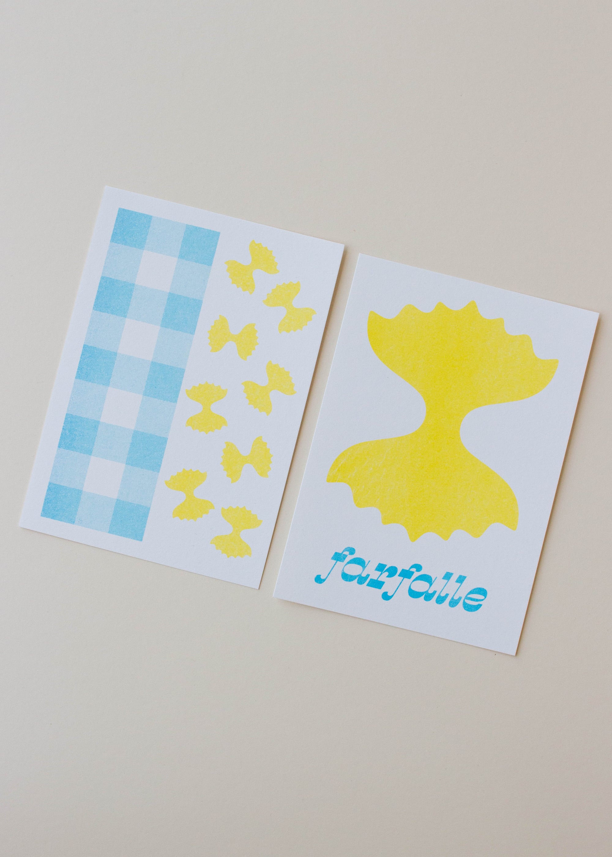 Farfalle Print Set