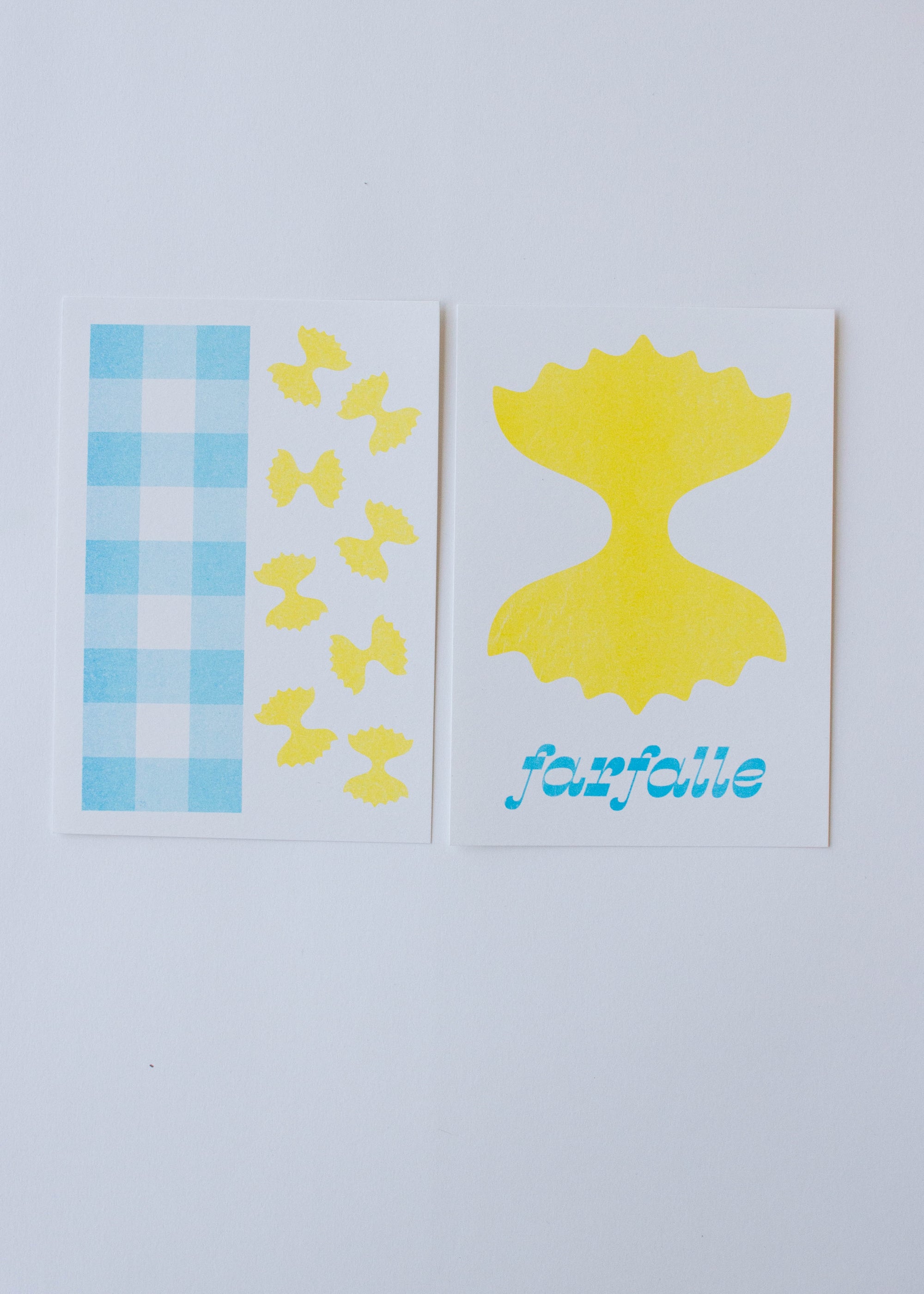 Farfalle Print Set